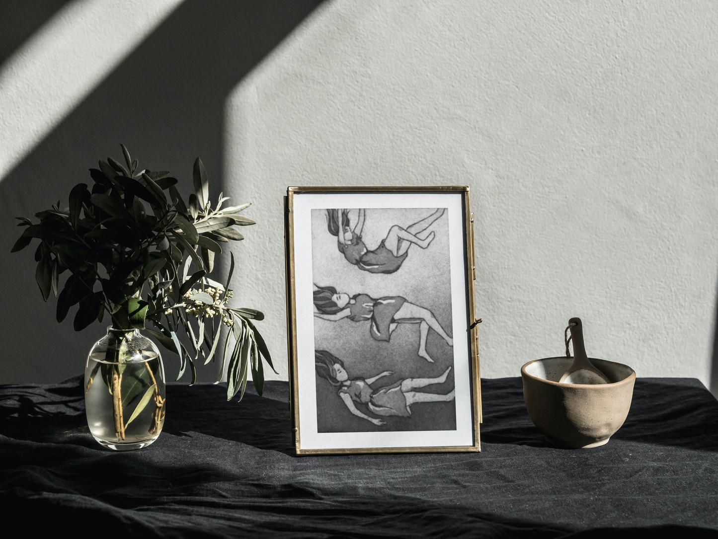 Falling Floating Reproduction Print