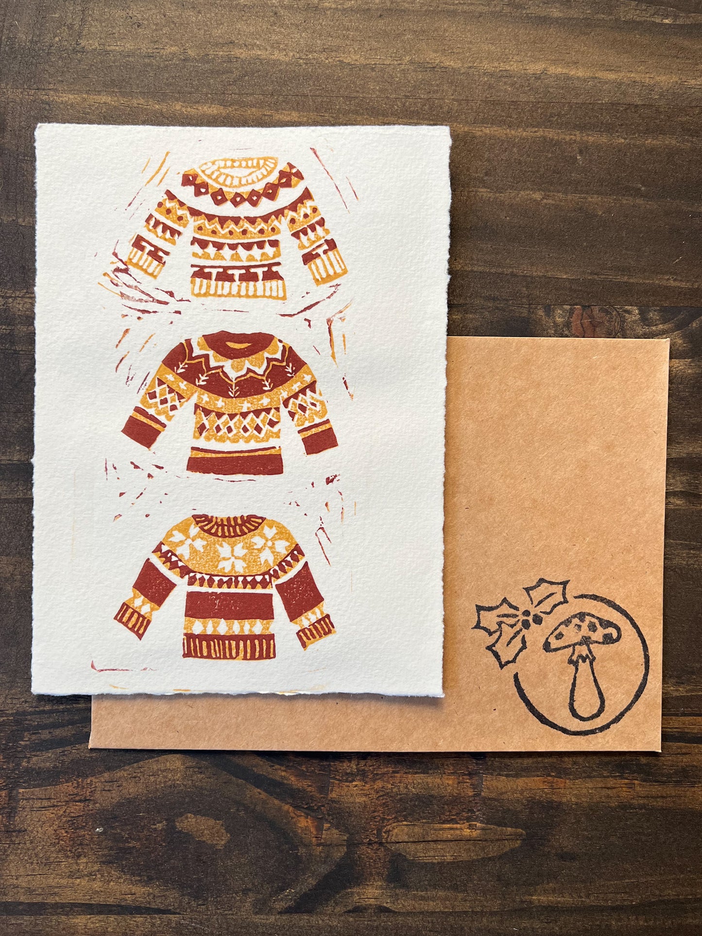 Vintage Sweater Card