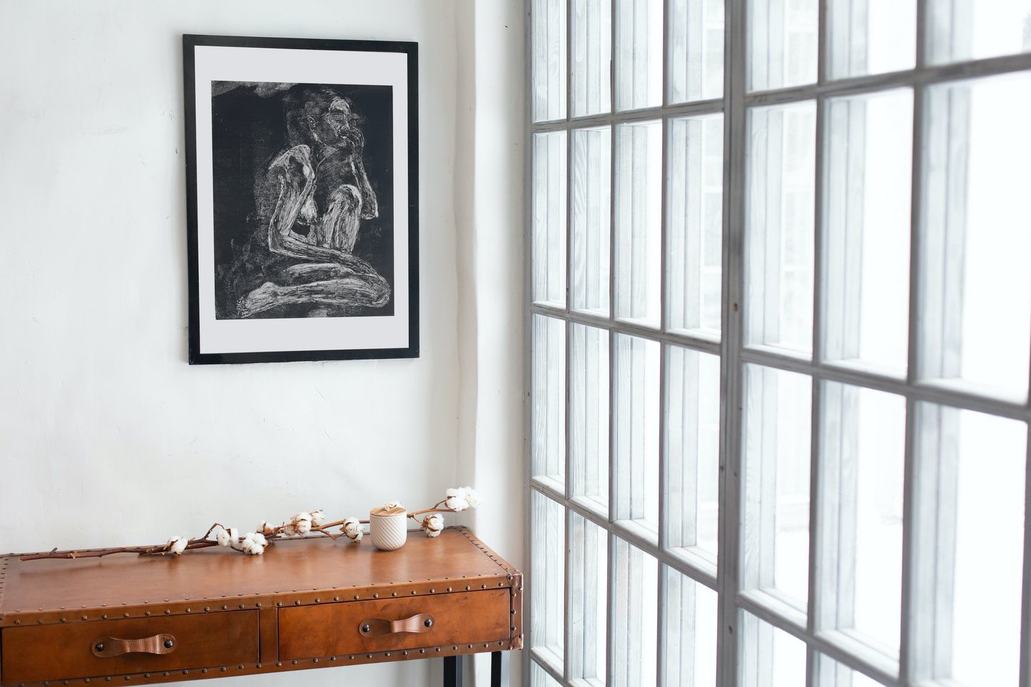 The Naked and The Nude - Reproduction Print