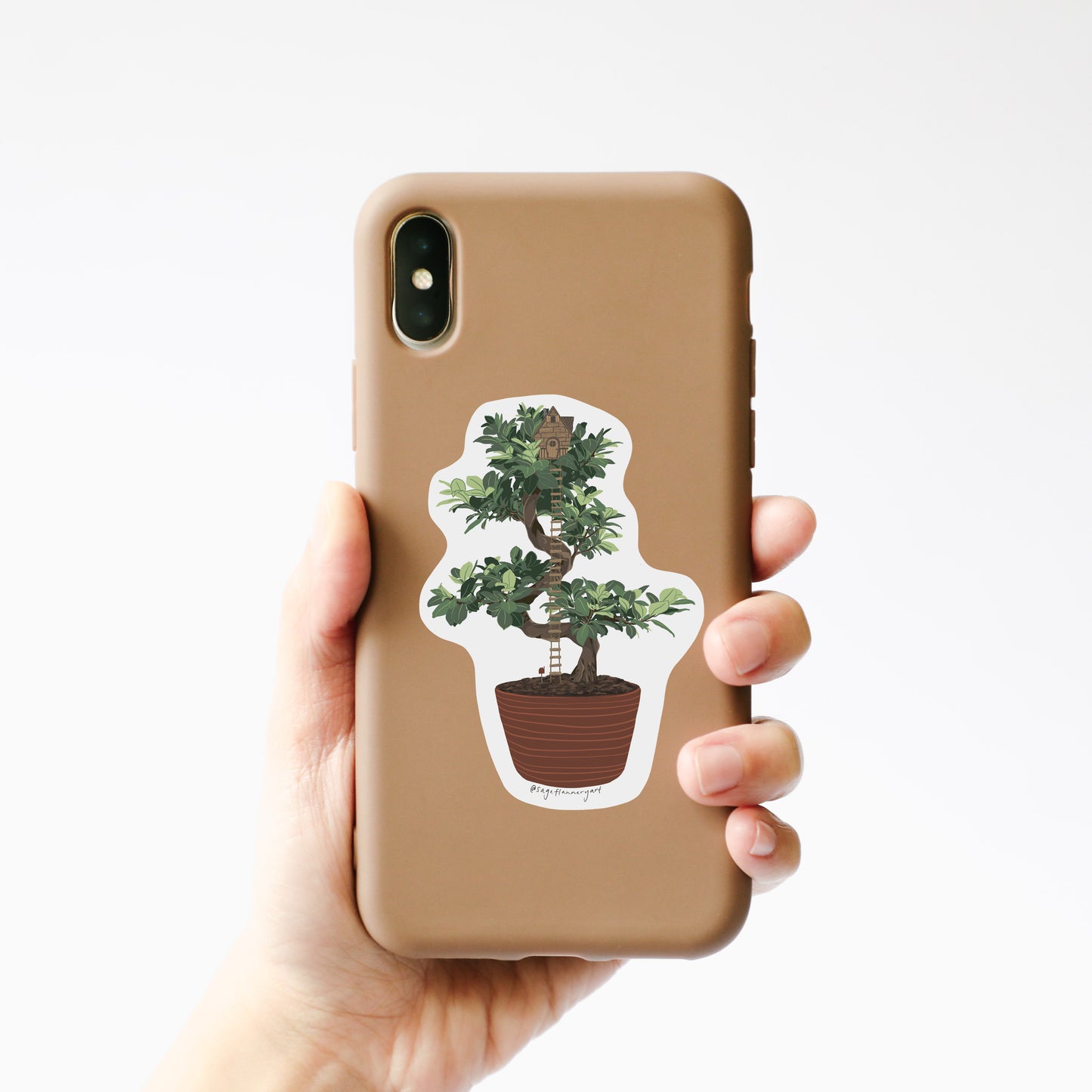 Bonsai Treehouse Sticker