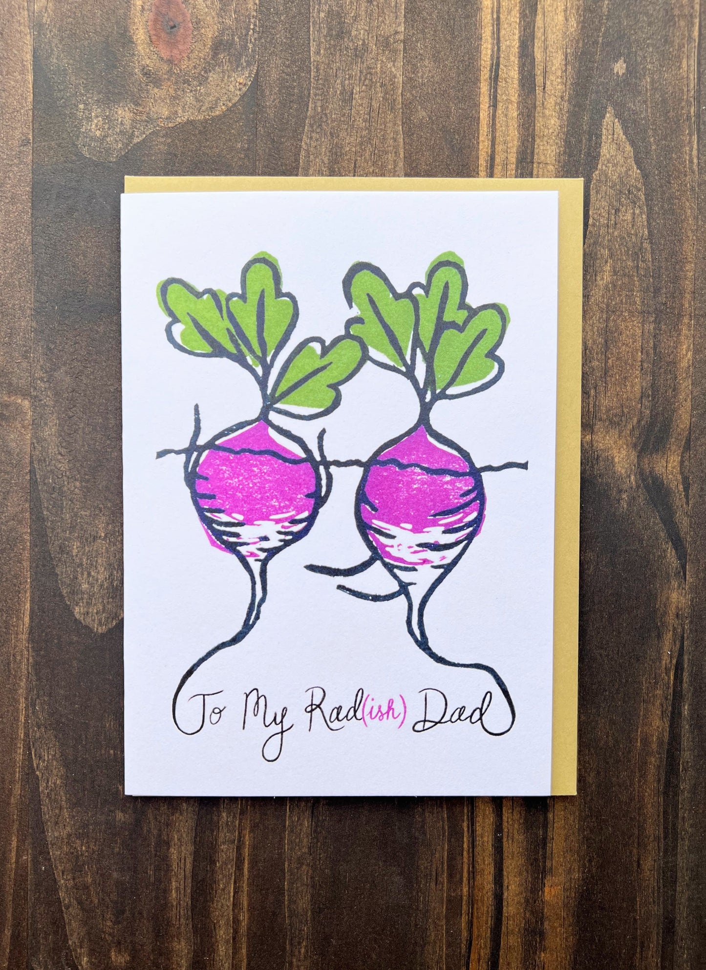 Rad-ish Dad - Card