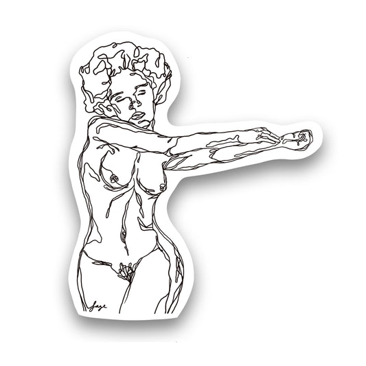 A Figure Sticker