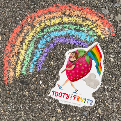 Tooty and Fruity Sticker