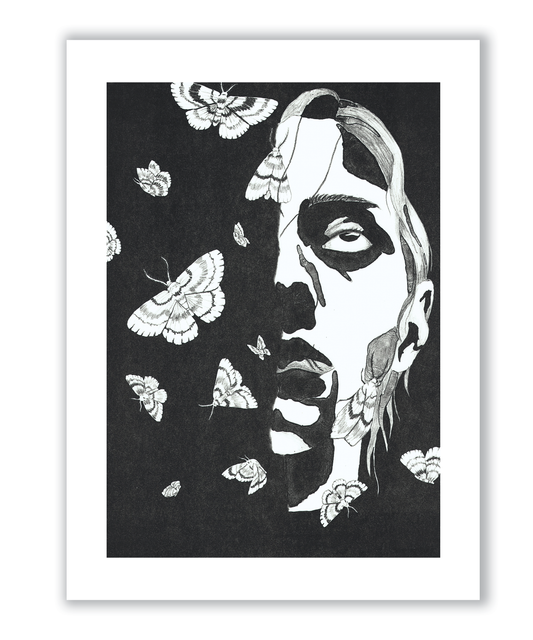 Moth Dreams Reproduction Print