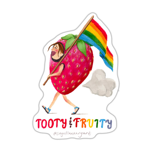 Tooty and Fruity Sticker